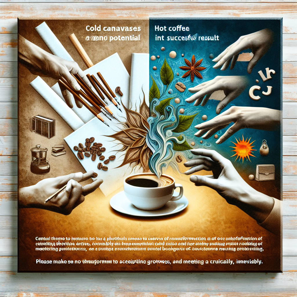 Fra kold kanvas til varm kaffe: Succes med mødebooking